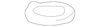 Medium Dark Cashmere 3rd Row Seat Head Restraint Cover - GM (89042960)
