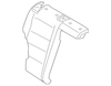 Driver Side Rear Door Upper Hinge with Reinforcements and Bolts - GM (88937057)