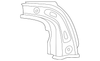Driver Side Quarter Window with Latch and Link - GM (88939711)