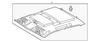 Folding Top Pump And Motor Mounting Kit - Mopar (68027038AA)