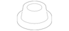Radiator Assembly Upper Insulator - Toyota (16523-20020)