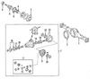 Retractor Seat Belt, Left - Mopar (YX431T1AD)