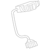 Front Door Trim Panel, Left - Mopar (YC091L2AA)