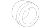 A/C Refrigerant Suction Hose - Nissan (92480-4W015)