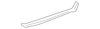 Plate-Front S/D Wdo Switch Tr *Ebony - GM (25923208)