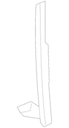 3 Passenger Inner Seat Belt, Right - Mopar (YZ581D5AA)