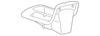 Rear Side Door Bumper - GM (84310388)