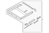 Seat Track - Ford (XW7Z-5461711-AA)