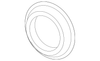 Cocoa Ignition Lock Cylinder Opening Cover - GM (95271232)
