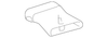 Seat Belt Guide Cap - Ford (GD9Z-54601B41-AC)