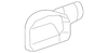 C Pillar Molding, Right - Mopar (WR16WL5AA)