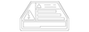 Passenger Side Center Pillar Outer Panel Reinforcement - GM (84024381)
