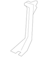 Front Outer Seat Belt - Mopar (ZV69ES3AD)
