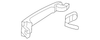 Passenger Side Headlamp Mount Panel Bracket - GM (96853726)