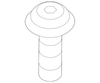Oil Inlet Tube Bolt - Porsche (N-104-514-08)