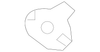 Alternator Adjust Bracket - Ford (E83Z-10145-A)