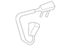 Radiator Surge Tank Outlet Hose - GM (96958204)