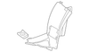 Upper Tie Bar Center Bracket - Ford (GD9Z-8182-B)