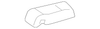 Light Platinum Roof Console - GM (84009567)