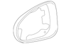 Rear License Plate Lamp Wiring Harness - GM (84396901)