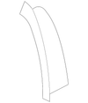 Seat Back Panel - Buick (25762921)