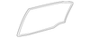 Targa Panel Lever, Inboard - Mopar (68368568AE)