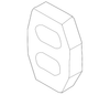 Driver Side Door Mirror without Cover - GM (84342029)