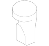 Rear Seat Front Bracket - GM (96847036)