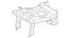 Rear Seat-I/B Pivot Shield, Right, Inner - Mopar (YM74BD1AA)