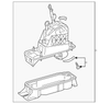 Front Seat Back Panel, Left - Mopar (YM351DAAA)