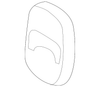 Switchblade Silver Metallic Rear End Spoiler - GM (84101563)