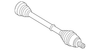 Lap & Shoulder Belt - Ford (YW7Z-54611B09-AAK)