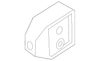Molding Assembly-Body L/Pillar Garnish *Wheat - GM (10358704)