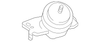 Seat Bracket, Left - Mopar (5077193AC)