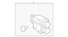 Dowel, Mounting - Mopar (2212433000)