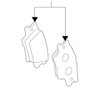 Brake Pads Rear - Toyota (04466-42060)
