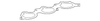 Fuel Line Clip - Mopar (68201380AA)