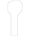 Wrap Around Clip, Upper - Mopar (J0140780)