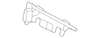 Rear Door Molding - Mopar (YZ51FQDAA)