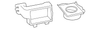 Tow Hook Bracket - Mopar (68359790AA)