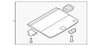 Wiring Clip - Mopar (6106189AA)