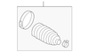 Splash Guards - Rear KAD Grey Gun Metallic - Nissan (T99J2-6CA3B)