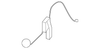Power Steering Gear Outlet Hose Clip - Buick (25776286)