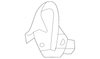 Fascia Badge - Mopar (68634007AA)