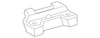 Light Platinum Rear Passenger Side Door Trim - Cadillac (84112802)