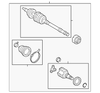 F Shaft - GM (97073871)