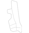 Extension Front Belly Pan - Mopar (68377824AC)