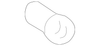 Return Line Assembly Clip - Nissan (92551-AM600)