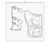 Throttle Position Sensor - Ford (E8DZ-9B989-A)
