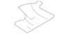 B-Pillar Molding, Left, Lower - Mopar (YJ27BD1AC)